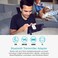 MEE audio Connect Air in-Flight Bluetooth Wireless Audio Transmitter Adapter for up to 2 AirPods/Other Headphones; Works with All 3.5mm Aux Jacks on Airplanes, Gym Equipment, TVs,Gaming Consoles
