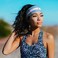Suddora Argentina Tapered Headband - for Workout, Costume, Sports and National Team Accessories (Suddora Argentina Tapered Headband