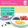 Elk and Friends Kids 6.7&rdquo; Porcelain Divided Plates with Silicone SleevesSuitable for Babies/Kids/ToddlersMicrowaveDishwasher SafeNon SlipSnack Dishes