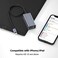 IVSHOWCO Lightning to Ethernet Adapter[Apple MFi Certified], iPhone iPad to RJ45 Ethernet LAN Network Adapter with Charging Port, 100Mbps High Speed,Plug and Play(1.65Ft