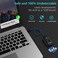 ماوس Cloudeck USB Jiggler، نقر تلقائي، غير قابل للكشف، توصيل وتشغيل، أسود، متوافق مع أنظمة Windows و macOS و Linux و Android