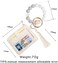 COOLANS Wristlet Bracelet Keychain Pocket Credit Card Holder Purse Tassel Keychain Bangle Key Ring for Women (Silicone Bead BraceletCard Purse (Creamy white, Silicone Bead Braceletcard Purse