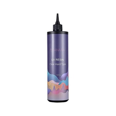 راتنج SANAAA الشفاف الصلب المقاوم للأشعة فوق البنفسجية، 500 غرام، شفاف