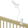 Wochel Universal Monitor Mount for ANMEATE SM24, Arlo, Motorola, Owlet Cam and Most Baby Monitors - Flexible Gooseneck Holder for Crib Without Tools or Wall Damage