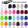 Puzeam Upgrade Tight Weave Flat Shoelaces 28 Colors 5/16" Wide Shoe Laces for Sneakers - 2Pairs