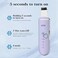 GUGUG Skin Scrubber Face Spatula Skin Spatula Pore Cleaner Blackhead Remover Tools for Facial Deep Cleansing-4 Modes, Purple