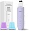 GUGUG Skin Scrubber Face Spatula Skin Spatula Pore Cleaner Blackhead Remover Tools for Facial Deep Cleansing-4 Modes, Purple