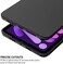 جراب Puxicu لجهاز iPad mini 6 إصدار 2021، تصميم نحيف، غطاء حماية من السيليكون الناعم غير اللامع المصنوع من مادة TPU المطاطية، مناسب لجهاز Apple iPad Mini من الجيل السادس - أسود