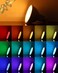 noobibaba RGBW MR16 Colour Changing LED Bulbs, MR16 LED Bulbs 4W 12V GU5.3 Bi-Pin Base, RGBW MR16 Colour Changing Headlights (3 Bulbs with a Remote Control