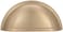 Amerock Cup Pulls 3 in (76 mmCenter-to-Center Golden Champagne Cabinet Cup Pull - 10 Pack