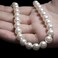 Long Pearl Necklaces for Women Cream White Faux Pearl Strand Layered Necklace Costume Jewelry