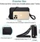Peacocktion Women Wallet Purse Credit Card Holder with RFID, Large Capacity Crossbody Wristlet Clutch 2 Straps