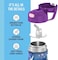 THERMOS FUNTAINER Water Bottle with Straw - 12 Ounce, Space Unicorn - Kids Stainless Steel Vacuum Insulated Water Bottle with Lid