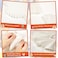 JenPen 4 Pieces White Bandana Bibs for Baby Girl - 360 Muslin Bibs Set for Teething Toddler
