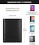 MoKo 7-8 Inch Tablet Sleeve, PU Leather Briefcase Slim Stylish Case Pouch Fit with 8.3 inch iPad Mini A17 Pro 2024, iPad Mini 6/5/4/3/2/1, Galaxy Tab S2 8.0, Tab A 8.0, ZenPad Z8s 7.9, Black