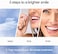 Hismile Teeth Whitening Strips for Sensitive Teeth, Peroxide Free, Dental White Strips Kit, 28 Strips, 14 Treatments