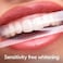 Hismile Teeth Whitening Strips for Sensitive Teeth, Peroxide Free, Dental White Strips Kit, 28 Strips, 14 Treatments