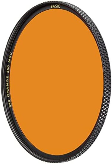 B + W BW 49mm Basic BlackWhite (OrangeMRC 040M Glass Filter