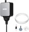 NICREW Nano Silent Aquarium Air Pump Black, Aquarium Aerator with Accessories for Up to 10 Gallon Fish Tank, Super Quiet, 0.3 L/min, 1.5 Watts