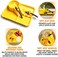 Dinneractive Dining Set For Kids - 3 PC Construction Themed Dinnerware - Tractor Utensils - Toddler Plates - Baby Dishes