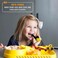 Dinneractive Dining Set For Kids - 3 PC Construction Themed Dinnerware - Tractor Utensils - Toddler Plates - Baby Dishes