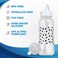 Hands-Free Baby Bottle - Anti-Colic Self Feeding Baby Bottle System 9 oz (2 Pack - Panda