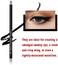 Linble Black Eyeliner Pencil Set - 12 PCs Smudge Proof Matte Waterproof Long Lasting Makeup Eye Liners