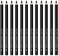 Linble Black Eyeliner Pencil Set - 12 PCs Smudge Proof Matte Waterproof Long Lasting Makeup Eye Liners