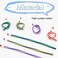 Blvochnnt 35 Pcs 7 Inch Flexible Soft Pencils,Magic Bend Pencils,Colorful Stripe Soft Pencils for Children and Students,Classroom Gifts,Back to School Supplies