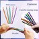 Blvochnnt 35 Pcs 7 Inch Flexible Soft Pencils,Magic Bend Pencils,Colorful Stripe Soft Pencils for Children and Students,Classroom Gifts,Back to School Supplies