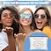 Frienda 3 Pieces Good Gifts Cosmetic Bag for Women, Funny Long Distance ship, Birthday, Moving Away, Christmas Gifts Makeup Bags Travel Cases for Good s Bestie Soul Sister (Trend Style