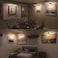 Arixinks Picture Light with Remote,Battery Painting Light with 3 Lighting Colors Rechargeable,Art Light Display Wall Light with Dimmable Timer, Full Metal Picture Light for Picture Gallery Dart