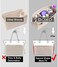 Doxo Insert Handbag Tote Felt Bag Fit L Neverfull GMBase Shaper Purse Organizer - 2pc Set (X-Large, Beige-Combination