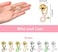 Yaomiao Nurse Doctor Pins Stethoscope Brooch Pins Stethoscope Lapel Pin Cute Schoolbag Pin Badges for Christmas Doctor Nurse Medical Clothing Bags Women Men