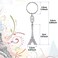 Junkin 30 Pieces Eiffel Tower Keychain Retro Keychain Decorations Purse Charms Statue Model Prom Keychain French Souvenirs