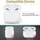 LitoDream Flower Silicone Airpods 3 Case 2021, YOMPLOW Case Cover for Apple Airpods 3rd Generation Floral Print Soft Flexible Cover for Air Pod 3 Women Girls, Skin with Keychain - Sunflower