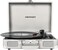 Crosley Cruiser Deluxe Bluetooth 3-Speed Turntable, White Sand