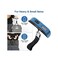 travel inspira Luggage Scale, Portable Digital Hanging Baggage Scale for Travel, Suitcase Weight Scale with Rubber Paint, 110 Pounds, Battery Included - Blue