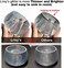 Lrisy's Lrisy Holographic Extra Fine Glitter Powder with Shaker Lid, Craft Glitter Sequins for Epoxy Resin, Slime,Tumblers,NailPainting Arts 140g/4.5oz (Ultra Thin Holographic Silver