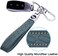 wisdompro Schlsselanhnger Auto, Schlsselanhnger Leder mit 1 D-Ring, 1 Schraubendreher, 3 Schlsselring, Keychain fr Mnner/Frauen sind Geschenke fr Familie, Freunde