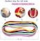 Olugu Sensory Chew Necklace for Boys and Girls, 6 Pack Stretch Chewing Necklaces for Kids with Autism ADHD SPD, Oral Motor Aids Chew Toys Reduce Fidgeting for Kids Chewer (6