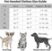 Petcare Dog Hoodie Pet Fleece Sweatshirt Puppy Hoodies Fall Winter Warm Dog Sweaters for Small Dogs Cats Clothes (Black,Large