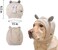 Yolent Quiet Ears for Dogs Anxiety Barking Dog Ear Covers Muffs Snood for Noise 2PCS Dog Ear Hearing Earmuffs Fireworks Protection Anti Anxiety Dog Hat for Medium to Large Dogs (WhiteBlack