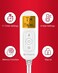 Comfytemp 12V/24V Car Electric Blanket for Back Pain Relief, Travel Blanket with 6 Heat Setting, 5 Auto-Off, Portable Mini Blanket for Back Pain, Shoulders and Cramps Relief, 12x 24 Washable