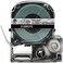 LABELWORKS Epson 218WCPX PET (PolyesterTape Cartridge - White on Clear Label Maker Tape - 3/4" (18MMWide, 30'