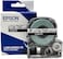 LABELWORKS Epson 218WCPX PET (PolyesterTape Cartridge - White on Clear Label Maker Tape - 3/4" (18MMWide, 30'