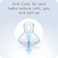 NUK Smooth Flow Anti Colic Baby Bottle, 5 oz, 4 Pack, Pink Bunnies,4 Count (Pack of 1