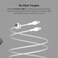 Belkin BoostCharge Pro Flex Braided USB C charger cable, USB-IF certified Power Delivery PD type C fast charging cable for iPhone 16, 15, Galaxy S24, S23, MacBook Pro, iPad, Pixel and more &ndash; 2m, white