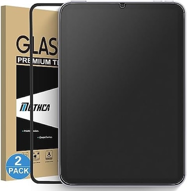 Mothca 2 Pack Matte Glass Screen Protector for iPad Mini 8.3&rdquo; A17 Pro (2024Mini 6 (2021with Alignment Frame, Anti-GlareAnti-Fingerprint Tempered Glass Film for iPad Mini 7/6, Smooth as Silk