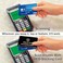 SaiTech IT Unisex-Adult Blocking Cards 5 Pack Premium Contactless Nfc Debit Credit Card Passport Protector Blocker, Design Perfectly Fits In Wallet/Purse(Black